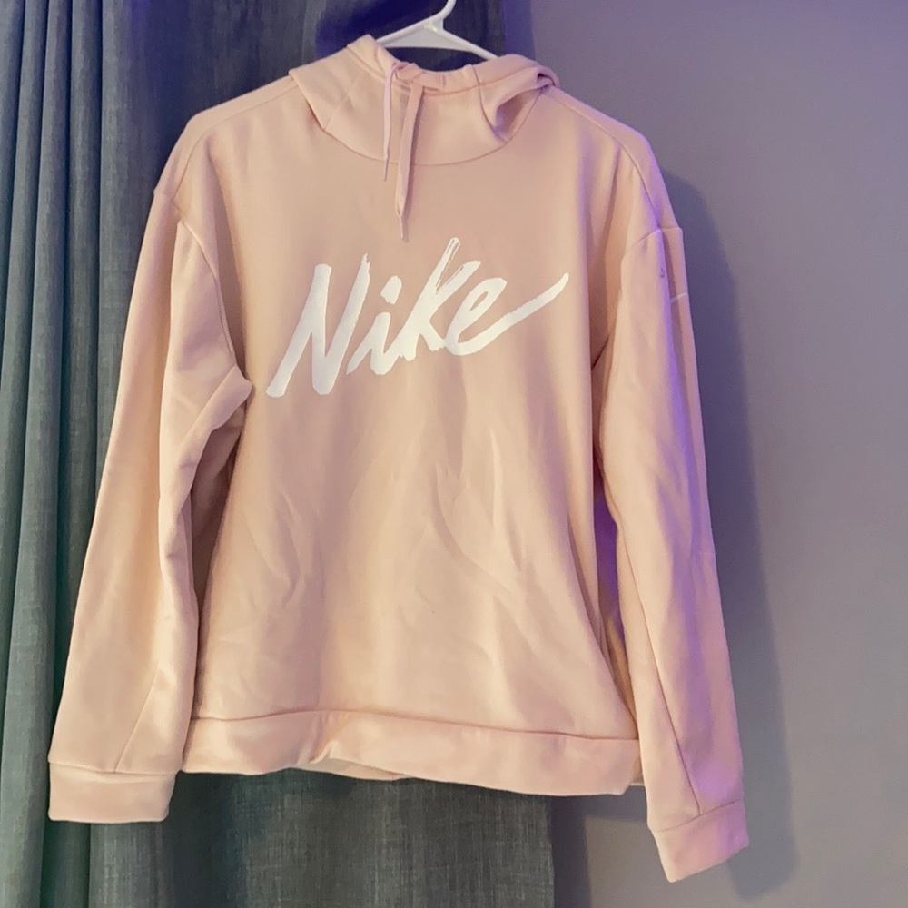 Light Pink Nike hoodie Size Small